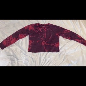 Tie dye sweatshirt